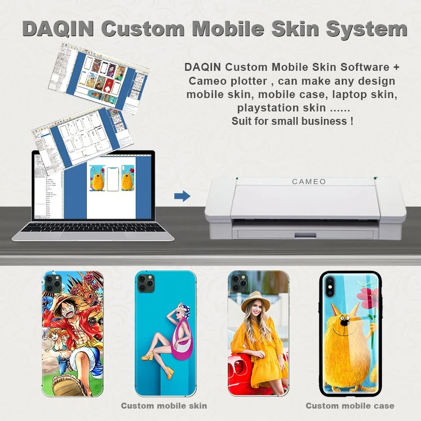 Daqin Beauty Master Software for Cellphone Stickers Making