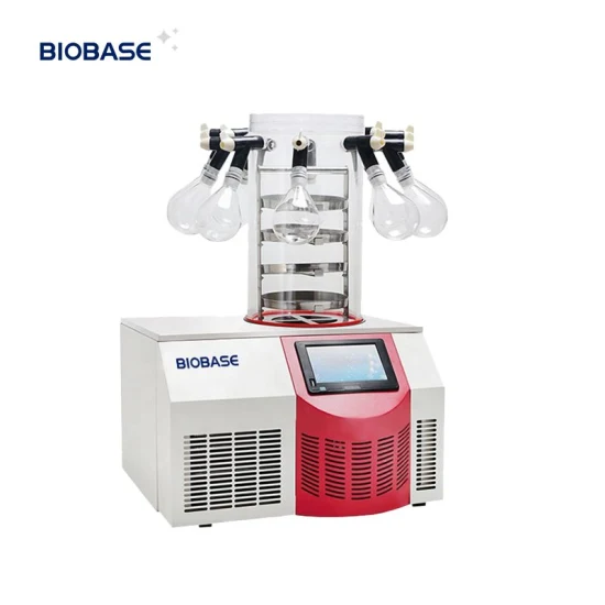 Biobase Lab Gefriertrocknungsmaschine für Lebensmittel, Lyophilisator, Vakuum-Gefriertrockner